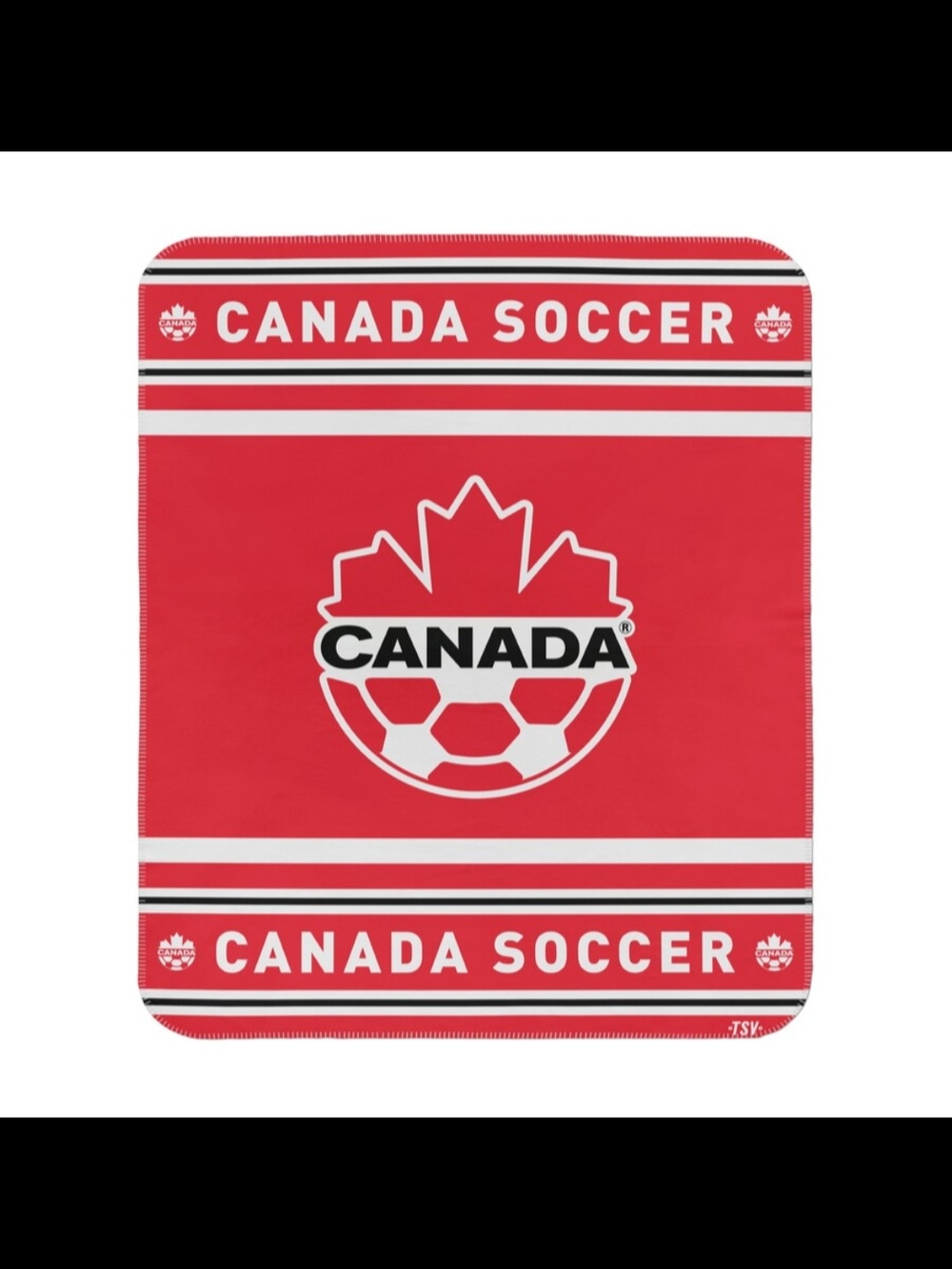 Canada Soccer 50'' x 60'' Stadium Throw - Blanket - Brand new